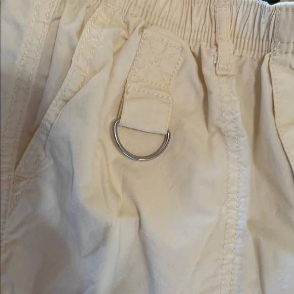Wild Fable Cream Elastic Waist Cargo Pants NWT - Picture 10 of 14